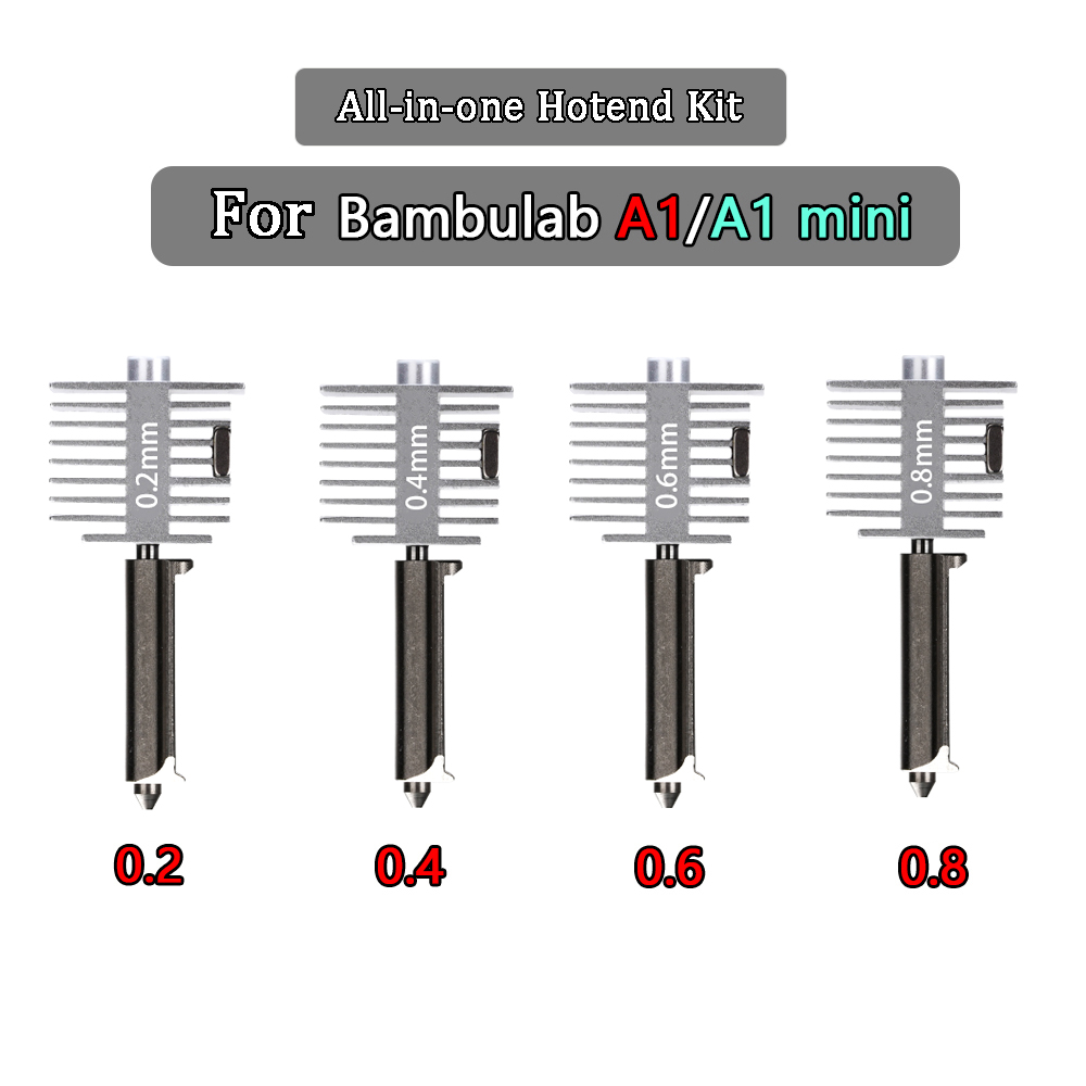 3D Printer Bed - Verbessertes Hotend-Kit für Bamb Lab A1/A1