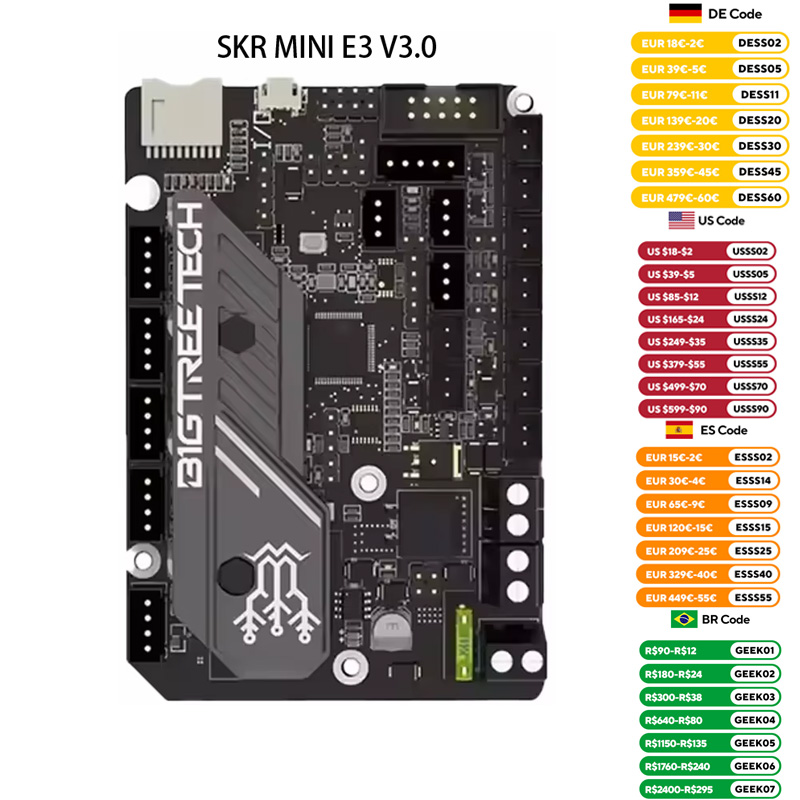 BIGTREETECH SKR MINI E3 V3.0 3 – Skr Mini E3 Bewertung und Preis